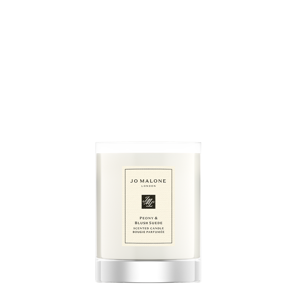 Peony & Blush Suede Scented Candle