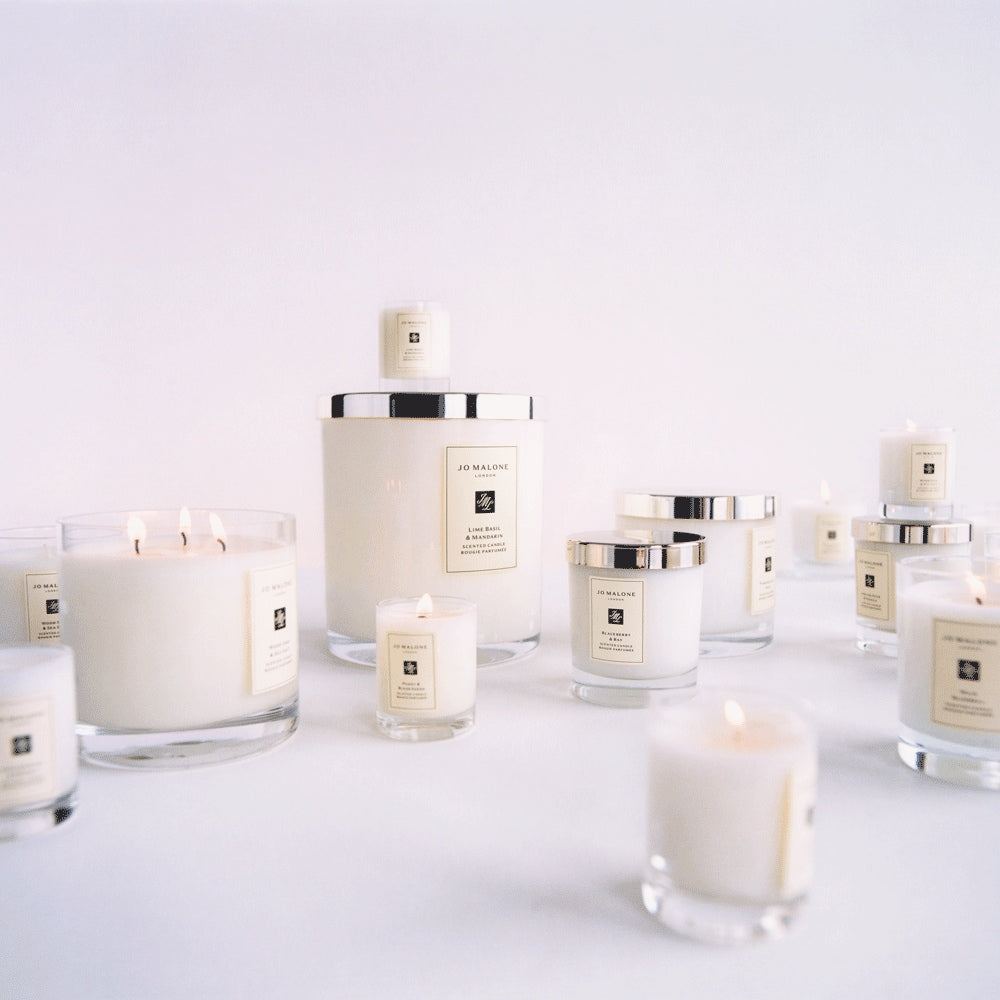 Peony & Blush Suede Scented Candle