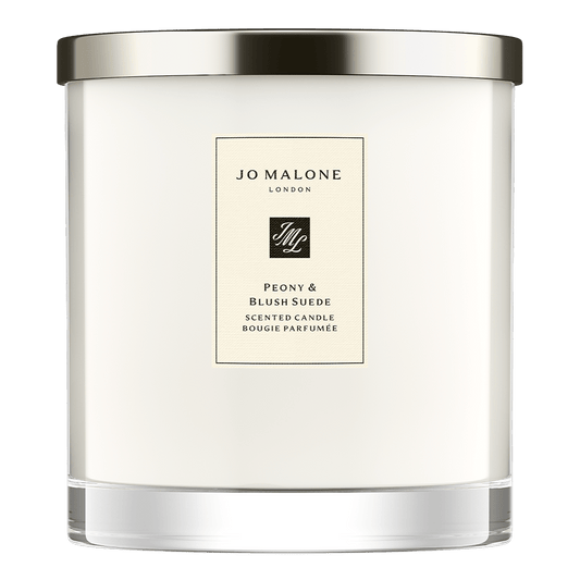 Peony & Blush Suede Scented Candle